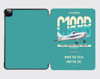 Thumbnail for Cessna A188B AgTruck design on turquoise ipad tablet case