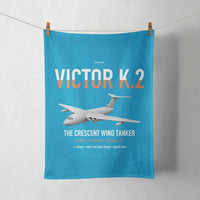Thumbnail for Handley Page Victor K.2 design on turquoise towel