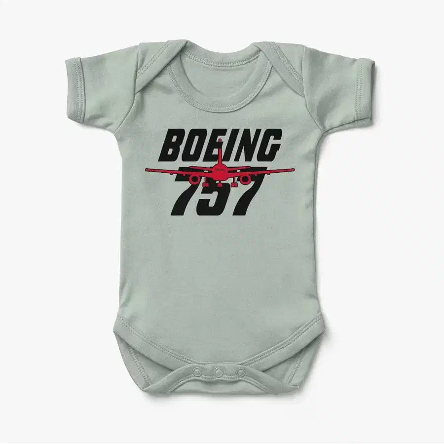 Boeing 757 Baby Bodysuit - view 9