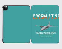 Thumbnail for Airbus C295M T.21 design on turquoise ipad tablet case