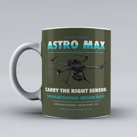 Thumbnail for Astro Max Mug design on green army freefly