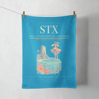Thumbnail for Henry E. Rohlsen Airport (STX) design on turquoise towel