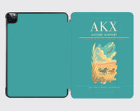 Thumbnail for Aktobe Airport (AKX) design on turquoise ipad tablet case