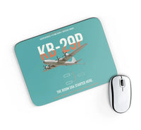 Thumbnail for KB-29P SUPERFORTRESS design on turquoise rectangle mouse pad