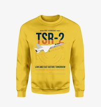 Thumbnail for BAC TSR-2 design on yellow sweatshirt
