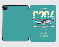 Thumbnail for Cessna 206 Stationair design on turquoise ipad tablet case