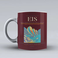 Thumbnail for Terrance B. Lettsome International Airport (EIS) airport code design on dark red ceramic mug