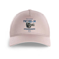 Thumbnail for PW1100G-JM design on pink printed hat