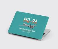 Thumbnail for MQ-9A Reaper design on turquoise MacBook case