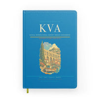 Thumbnail for Kavala International Airport Megas Alexandros (KVA) design on turquoise notebook