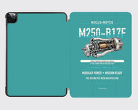 Thumbnail for M250-B17F design on turquoise ipad tablet case