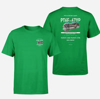 Thumbnail for PT6E-67XP design on green t shirt