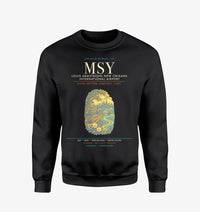 Thumbnail for Louis Armstrong New Orleans International Airport MSY Sweatshirt - Black