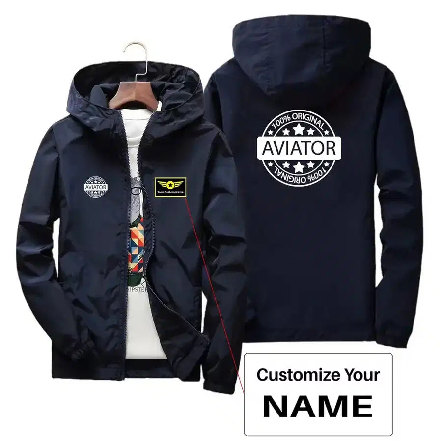Customisable Aviator Windbreaker - view 9