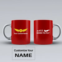 Thumbnail for Customisable Born to Fly Mug - view 9