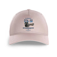 Thumbnail for CF6-50 design on pink printed hat