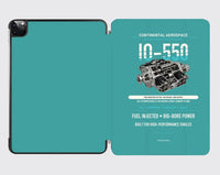 Thumbnail for IO-550 design on turquoise ipad tablet case