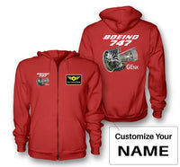 Thumbnail for Customisable Boeing 747 Hoodie - view 9