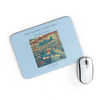 Thumbnail for VINTAGE G4502 - The Factory Night Shift - Designed Mouse Pads design on lightblue rectangle