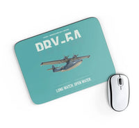 Thumbnail for PBY-5A Catalina design on turquoise rectangle mouse pad