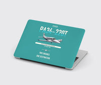 Thumbnail for Piper PA-34-220T Seneca V design on turquoise MacBook case