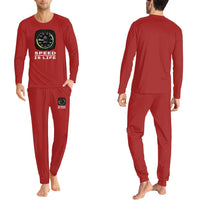 Thumbnail for Speed Is Life men pajamas - Red