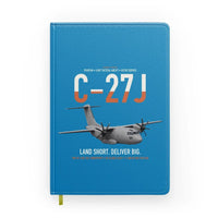 Thumbnail for C-27J Spartan design on turquoise notebook