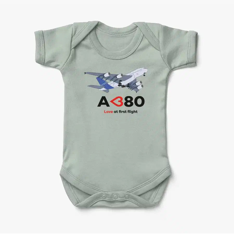 Airbus A380 Baby Bodysuit - view 9