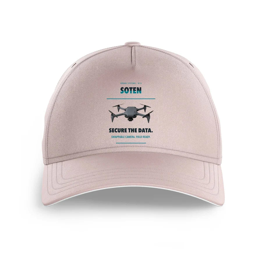 ACSL SOTEN design on pink printed hat