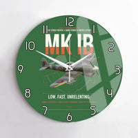 Thumbnail for Hawker Typhoon Mk IB design on green no frame wall clock