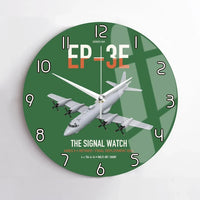 Thumbnail for EP-3E ARIES II design on green no frame wall clock