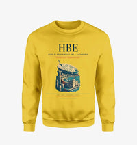 Thumbnail for Borg El Arab Airport (HBE) design on yellow sweatshirt