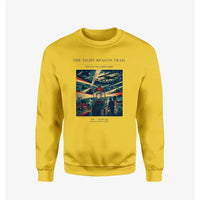 Thumbnail for VINTAGE G4016 - The Night Beacon Trail - Designed Sweatshirts design on yellow