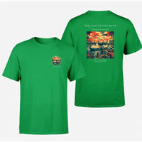 Thumbnail for VINTAGE G4079 - The Last Flying Boat - Double-Side T-Shirt design on green double side t shirt