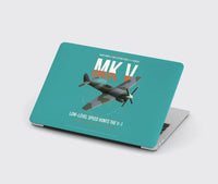 Thumbnail for Hawker Tempest Mk V design on turquoise MacBook case