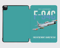 Thumbnail for F-94C Starfire design on turquoise ipad tablet case