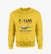 Thumbnail for Transall C-160D design on yellow sweatshirt
