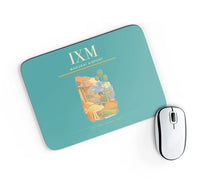 Thumbnail for Madurai Airport (IXM) design on turquoise rectangle mouse pad