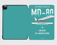 Thumbnail for McDonnell Douglas MD-80 design on turquoise ipad tablet case