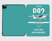 Thumbnail for Tecnam P92 Echo MkII design on turquoise ipad tablet case