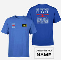 Thumbnail for Customisable Once You've Tasted Flight T-Shirt - view 9