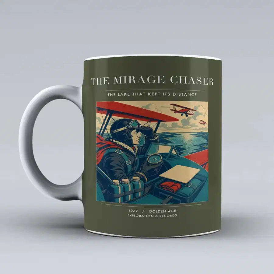 VINTAGE G4337 - The Mirage Chaser - Ceramic Mug design on greenarmy