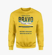 Thumbnail for Cessna Citation Bravo design on yellow sweatshirt
