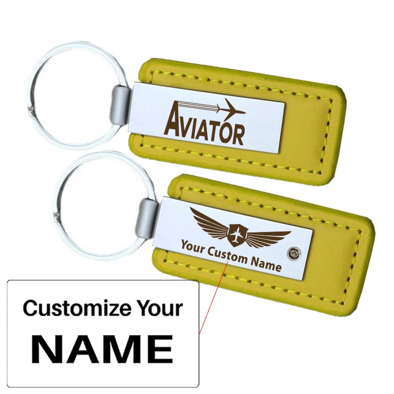 Customisable Aviator Key Chain - view 9