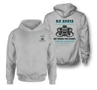 Thumbnail for DJI Avata design on light gray hoodie