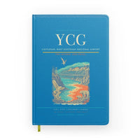 Thumbnail for Castlegar–West Kootenay Regional Airport (YCG) design on turquoise notebook