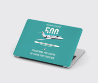 Thumbnail for Cessna Citation 500 - Citation I design on turquoise MacBook case