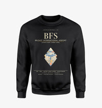 Thumbnail for Belfast International Airport BFS Sweatshirt - Black