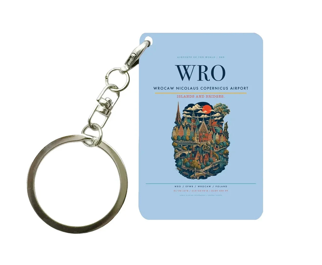 Wrocaw Nicolaus Copernicus Airport WRO Light Blue