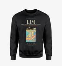 Thumbnail for Lima Jorge Chavez International Airport LIM Sweatshirt - Black